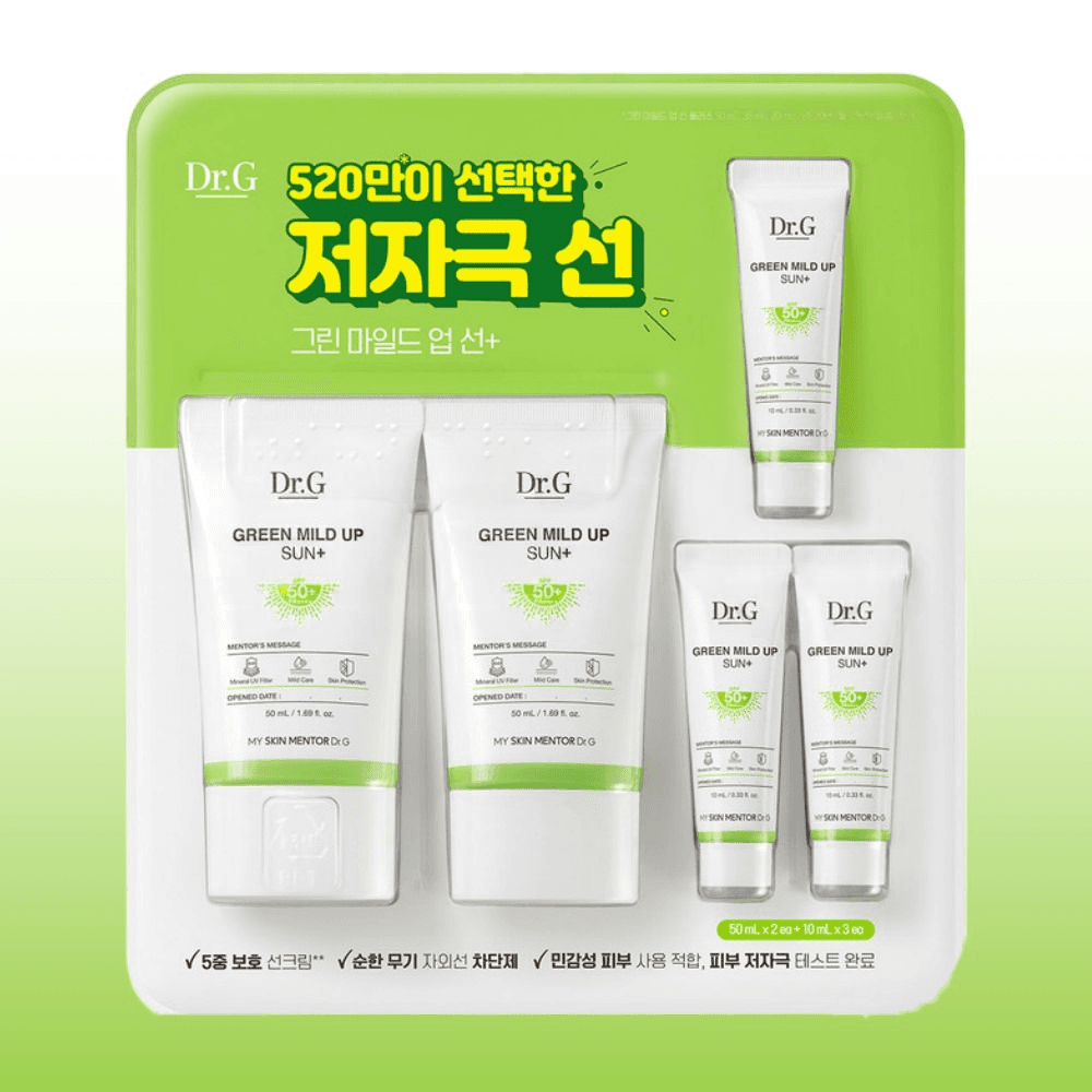 닥터지 그린 마일드 업 선크림 130ml 무기자차 대용량
