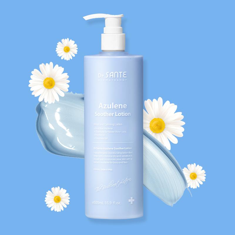 상떼 아줄렌 수더 로션 유아용 온가족 속건조 보습로션 500ml+S1-3번들셋