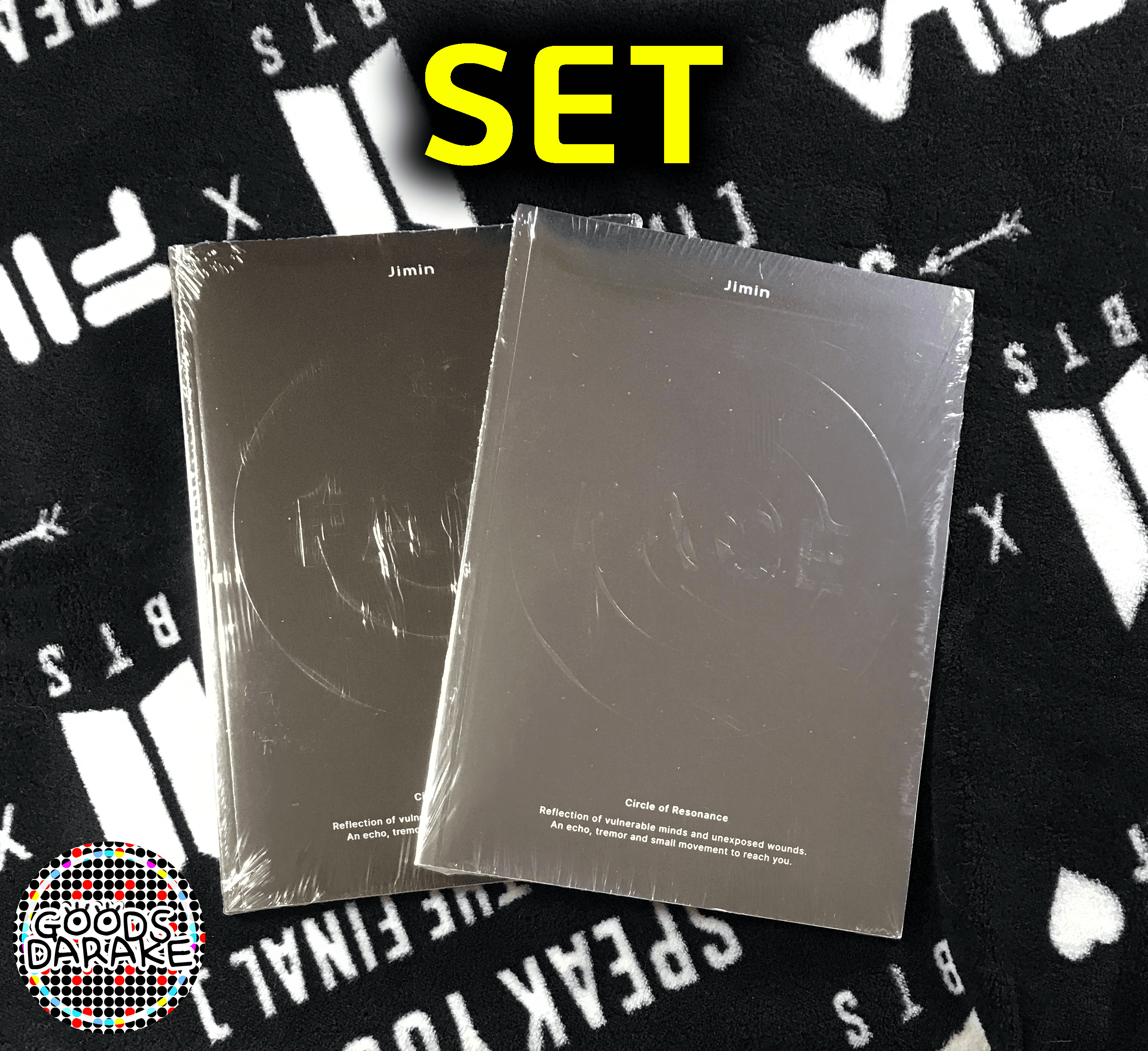 BTS ジミン ソロ アルバム FACE 2種セット BTS Jimin FACE album set