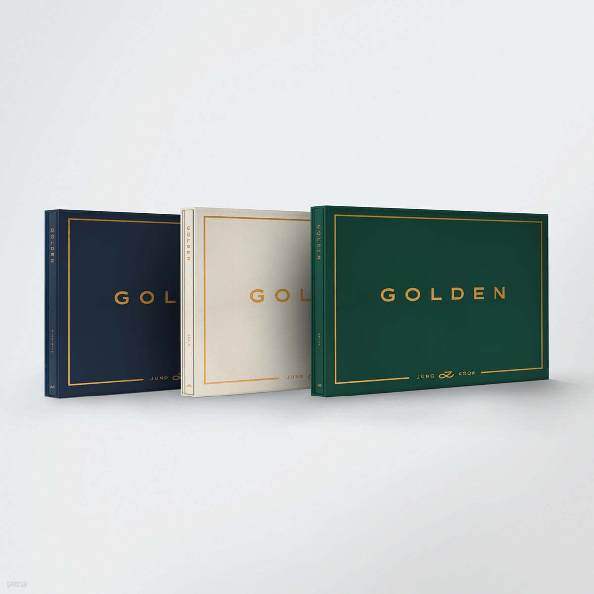BTS 방탄 정국 JUNGKOOK 첫 솔로 앨범 GOLDEN 골든 포토북버전 랜덤 1종