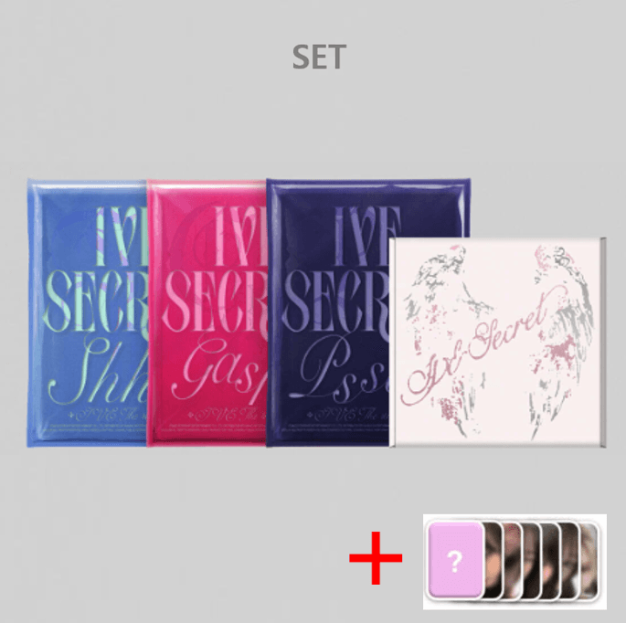 [4種] IVE ミニ 4th アルバム IVE SECRET CD セット 特典