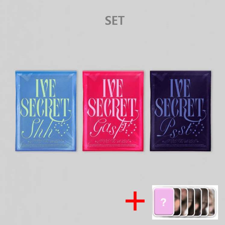 [3種] IVE ミニ 4集 アルバム IVE SECRET CD セット 特典付