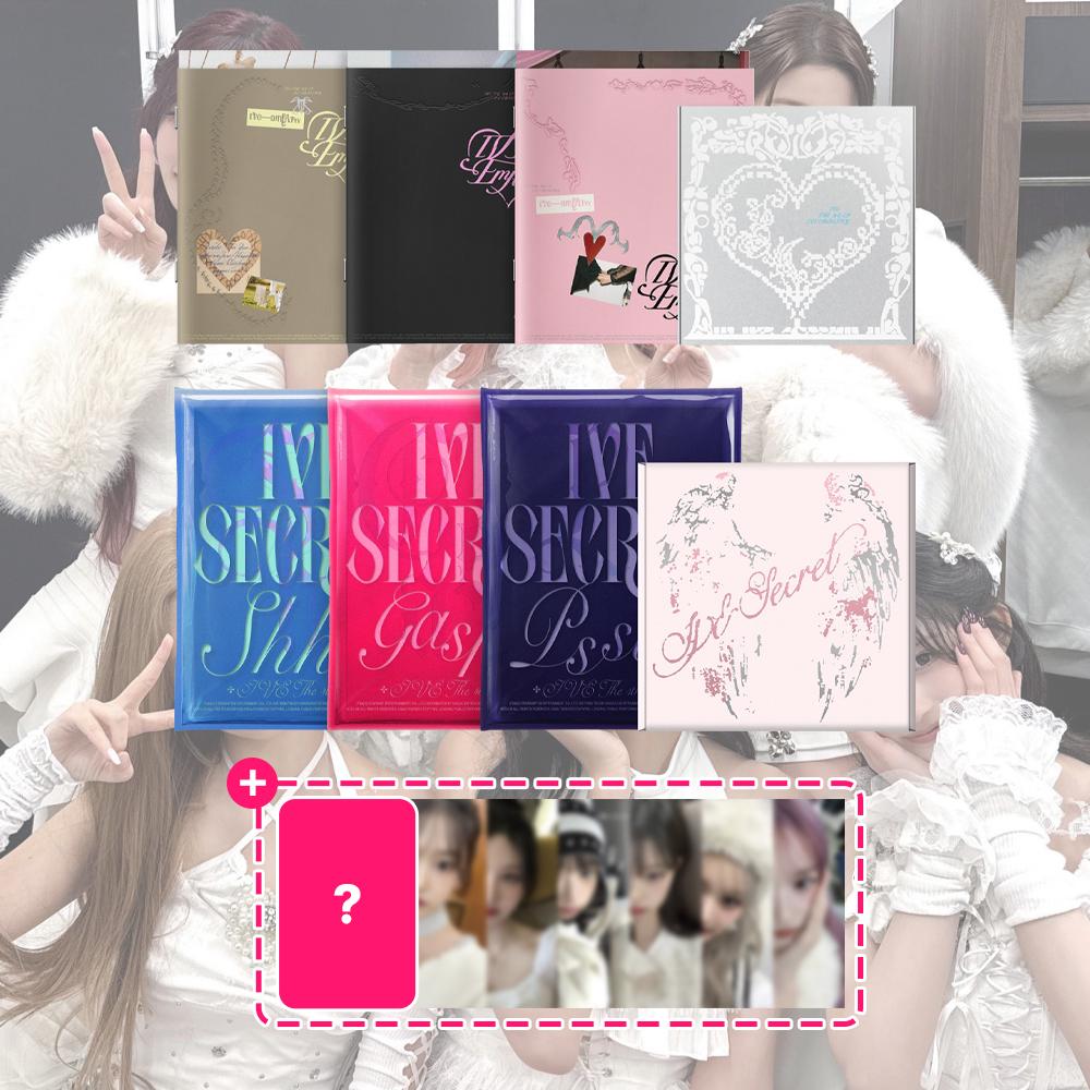 [通常盤+通常盤] IVE アルバム EMPATHY + SECRET IVE 3集 EP 4集 EP