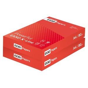 EXO X-LINE A4 コピー用紙(A4用紙) 80g 1000枚 (500枚 2冊)