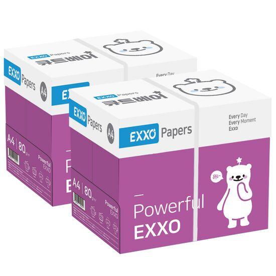 엑소(EXO) 큐트베어 A4 복사용지(A4용지) 80g 2BOX(5000매)