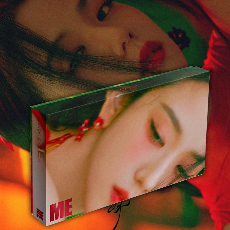 JISOO アルバム+特典 ME 花 BLACKPINK JISOO グッズ フォトブック レッド