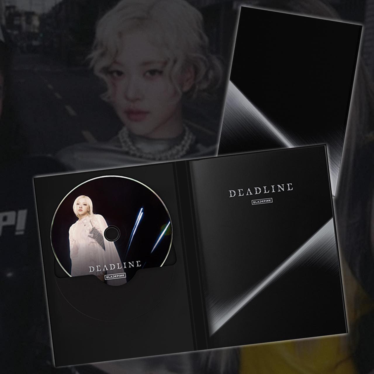 BLACKPINK ミニ3集 アルバム DEADLINE SILVER ROSÉ