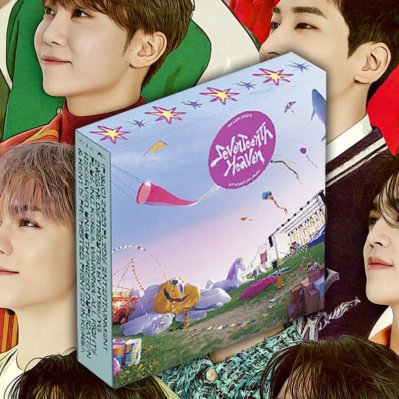 SEVENTEEN アルバム HEAVEN ヘブン フォトブック AM5 11集 音楽の神 曲 グッズ フォトカード
