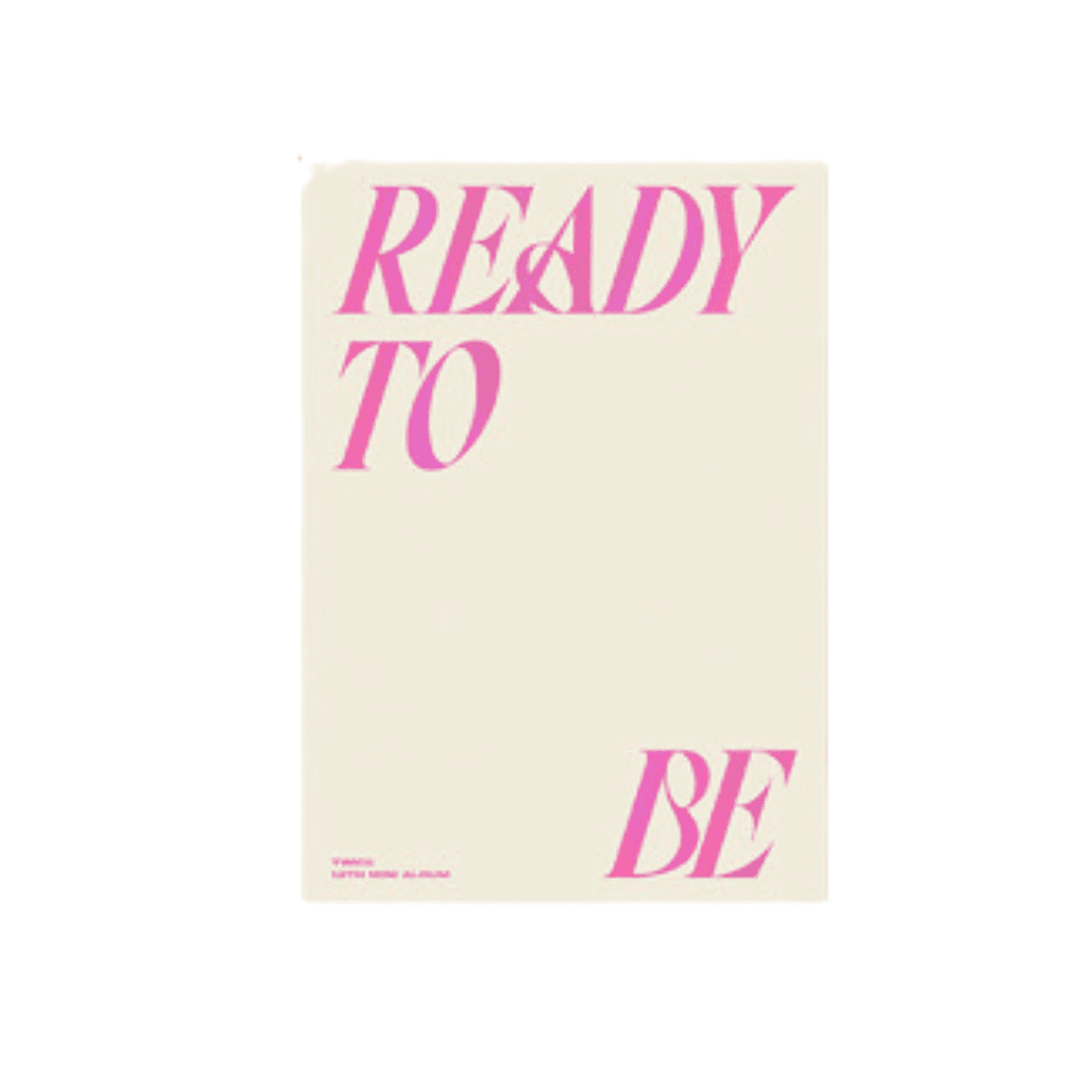 TWICE アルバム READY TO BE ミニ12集 TWICE レディトゥビー READY バージョン ポスターx