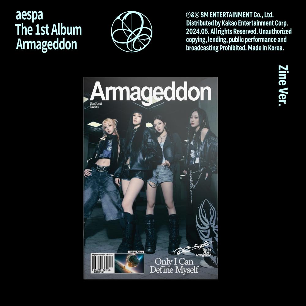 aespa アルバム 正規1集 Armageddon zineバージョン