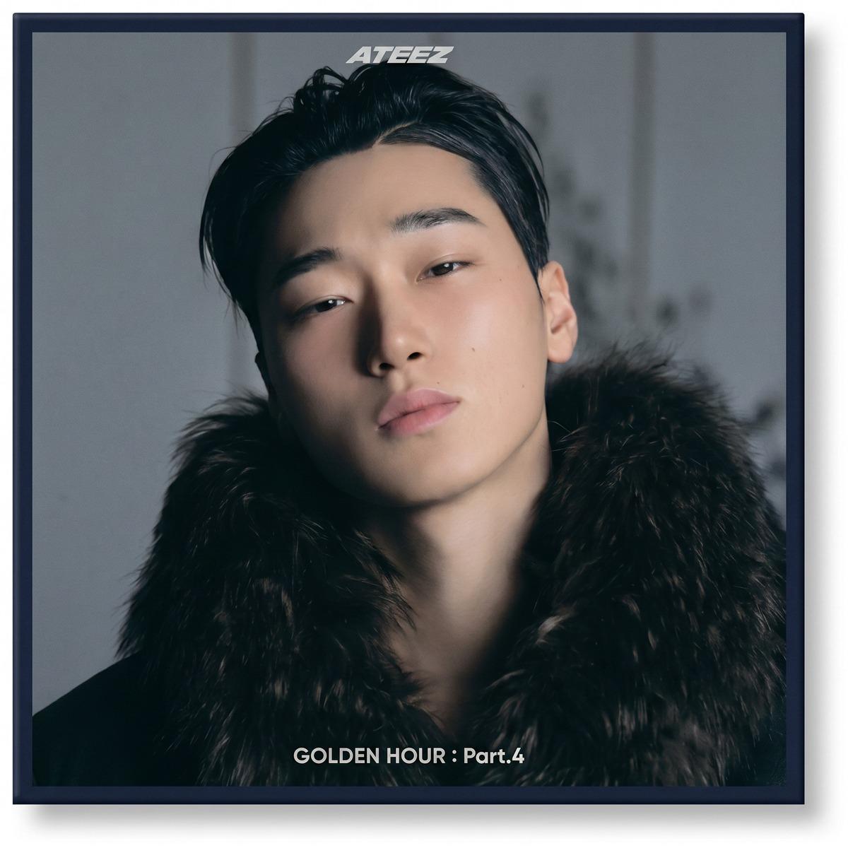 ATEEZ エイティーズ - Mini Album Vol.13 GOLDEN HOUR Part.4 Digipack [サン]