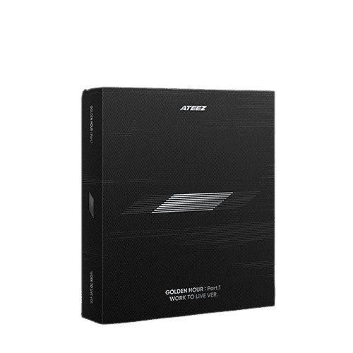ATEEZ アルバム ミニ10集 GOLDEN HOUR Part 1 WORK TO LIVE VER