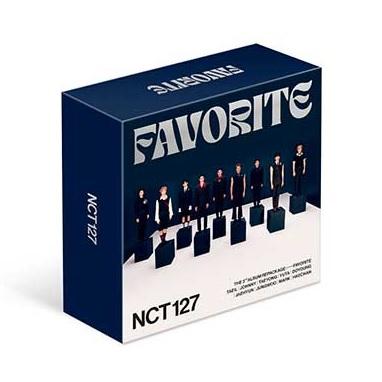 NCT127 리패키지 키노 키트 앨범 Favorite (엔시티 정규 3집) (예약 리팩 블루)