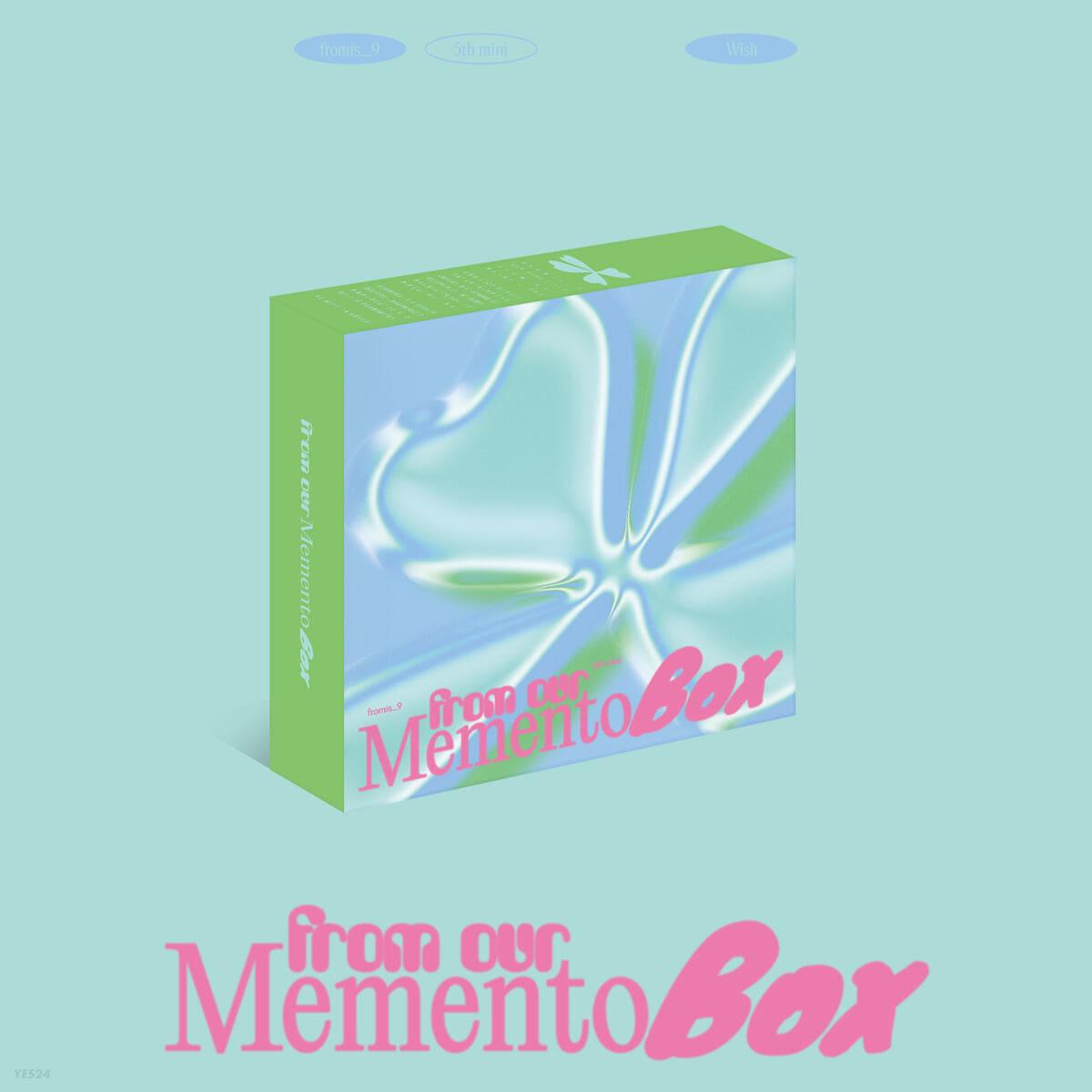 キットアルバム 프로미스나인 ミニ5集 from our Memento Box Wish Ver