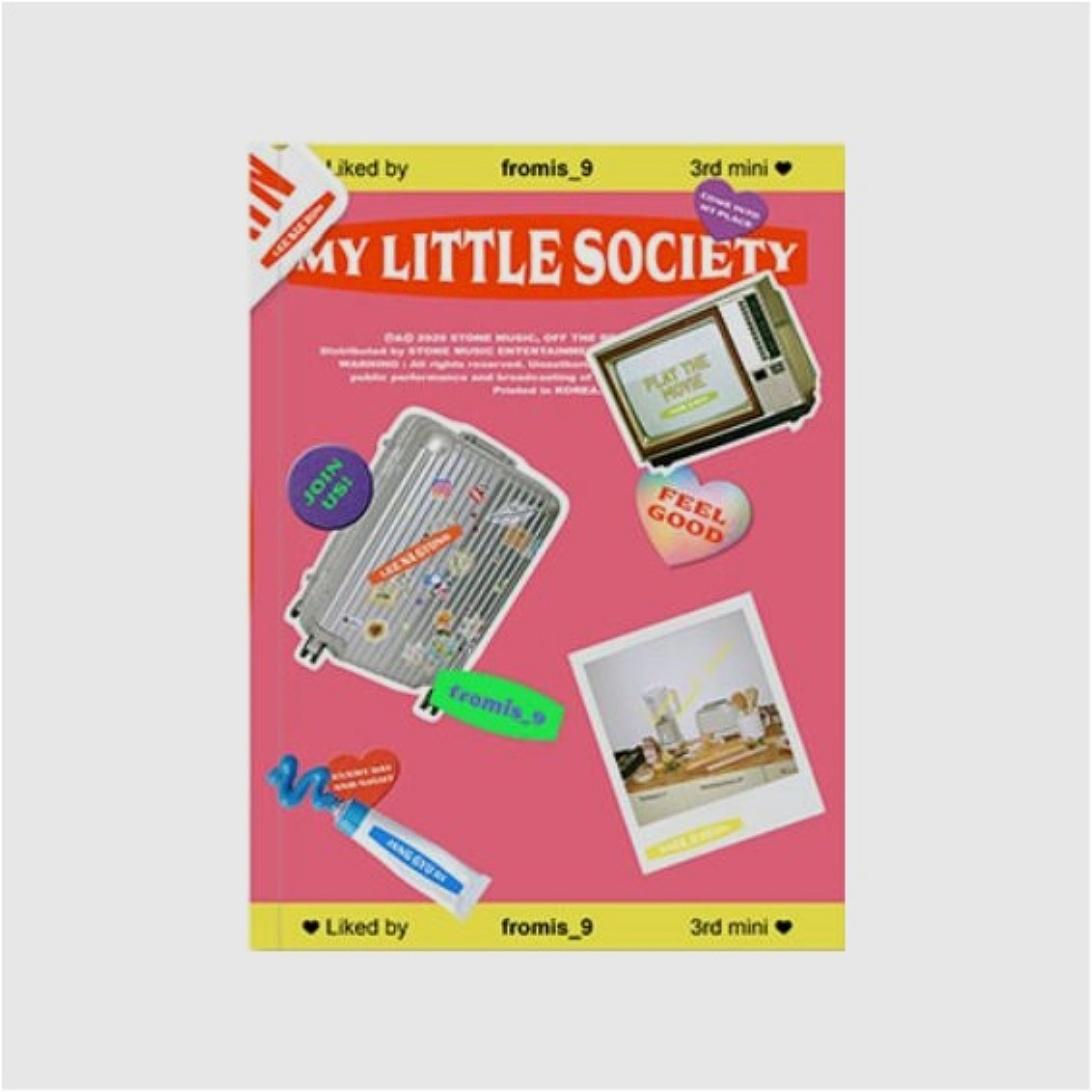 프로미스나인 3集 ミニ My Little Society My account ピンク