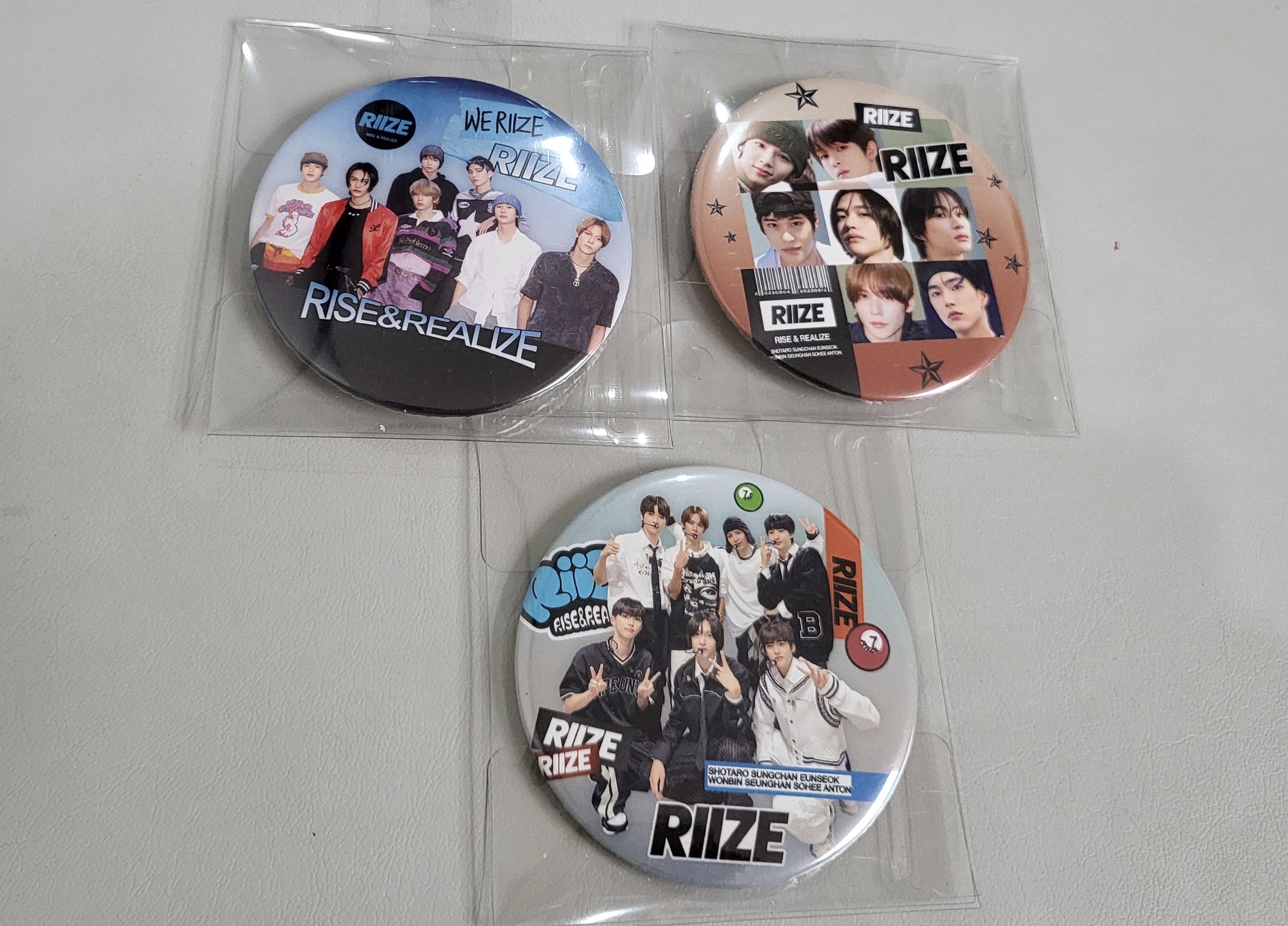 RIIZE グッズ ミラー 丸型手鏡 RIIZE グッズ