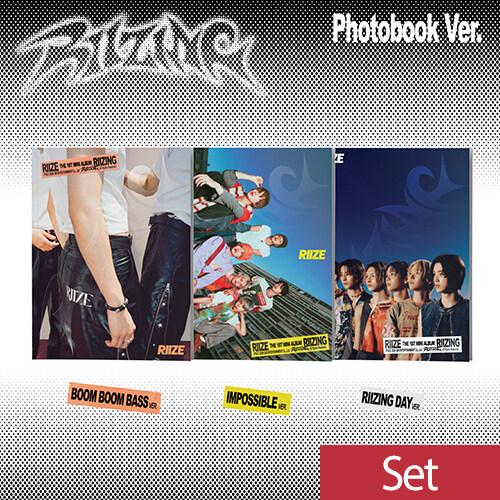 セット RIIZE ミニ1集 RIIZING Photo Book 붐붐 3種セット