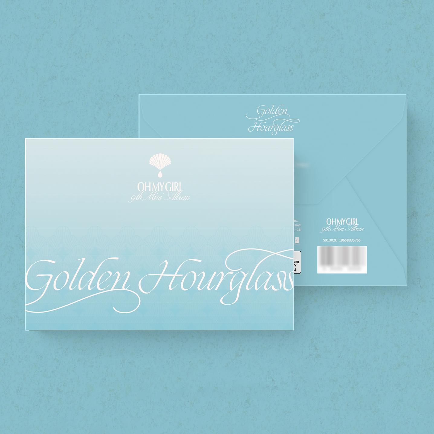 OH MY GIRL アルバム Golden Hourglass ミニ9集 POCCA ポカ ミミ