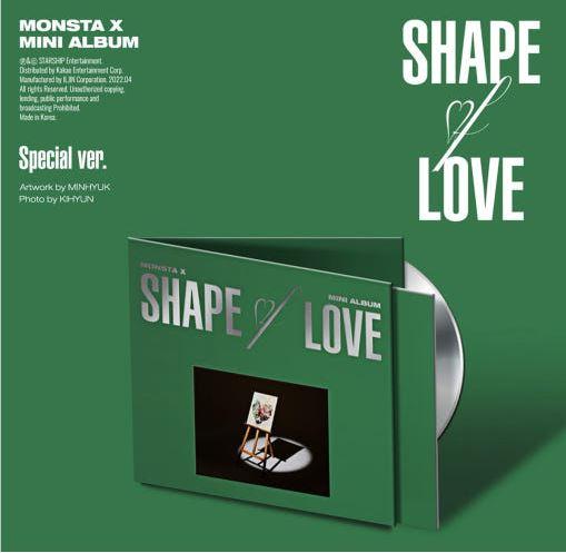 MONSTA X ミニアルバム 11집 SHAPE of LOVE Special ver