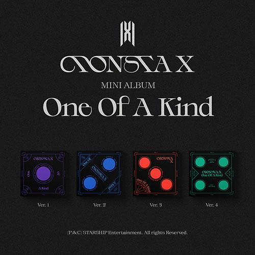 [4種セット] MONSTA X One Of A Kind ミニ9集 원 오브 어 카인드 未開封