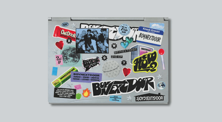 BOYNEXTDOOR (보이넥스트도어) 2nd EP [HOW]ステッカーバージョン 6種セット