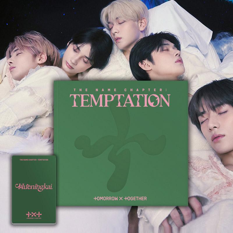 투모로우바이투게더 템테이션 Farewell+특전 투바투 앨범 이름의장 TEMPTATION