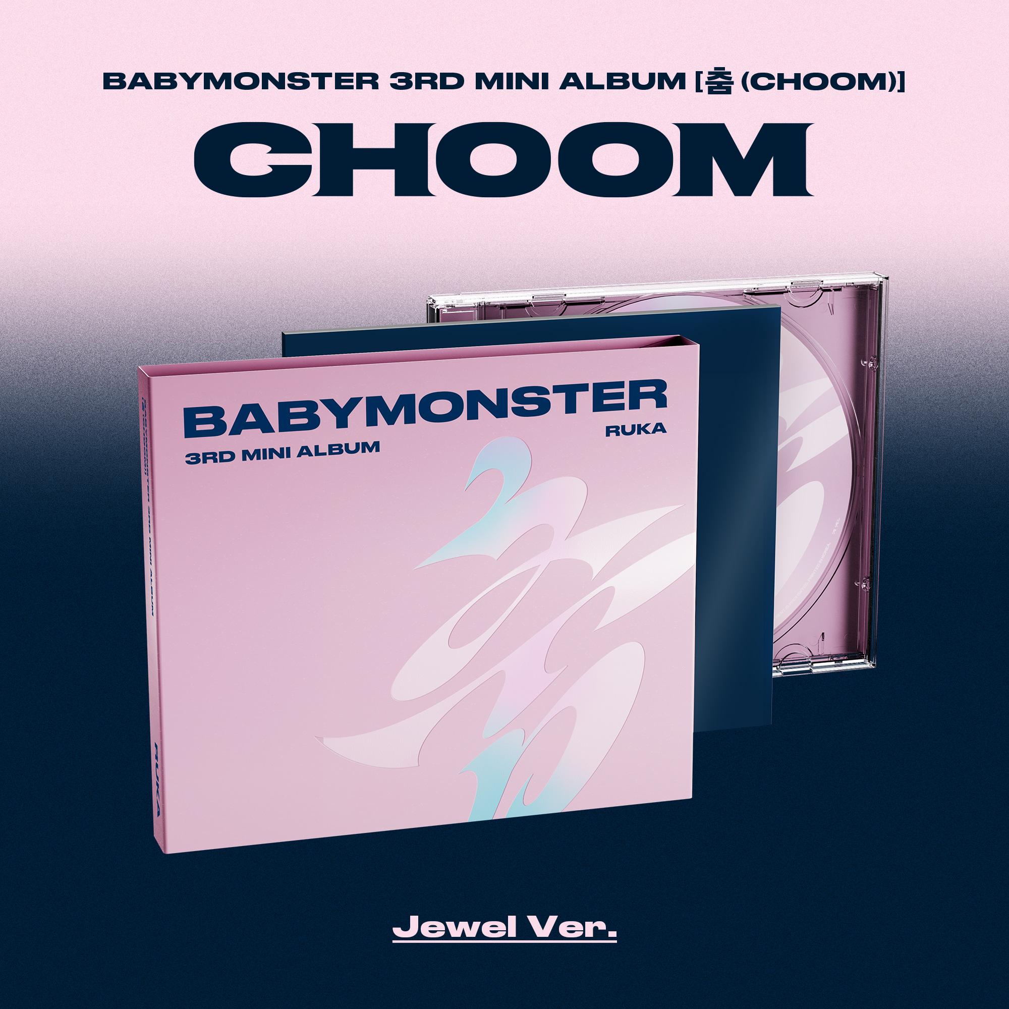 BABYMONSTER ミニ3rdアルバム アルバム ダンス CHOOM ジュエル