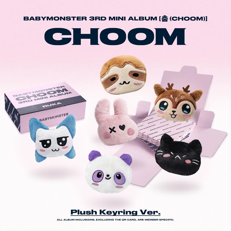 BABYMONSTER BABY MONSTER ミニ3rdアルバム ダンス CHOOM キーリング