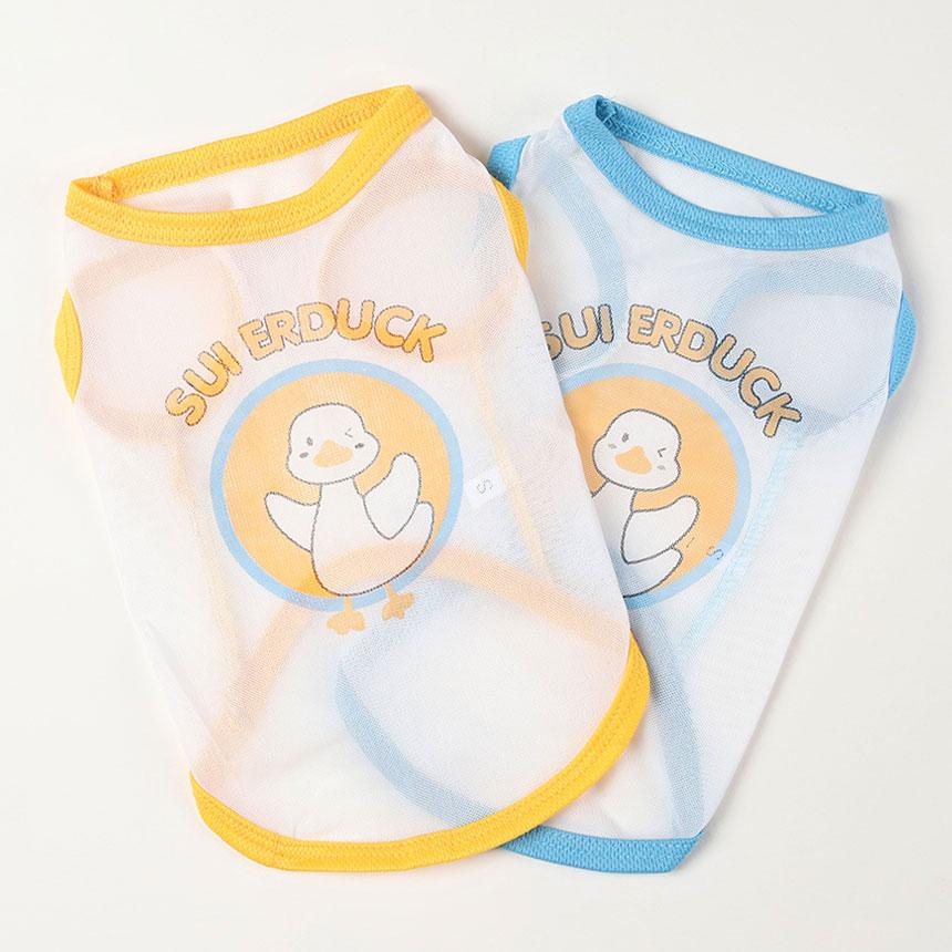 犬 タンクトップ Tシャツ 犬 春 夏服 猫服 中型犬 ダックメッシュ