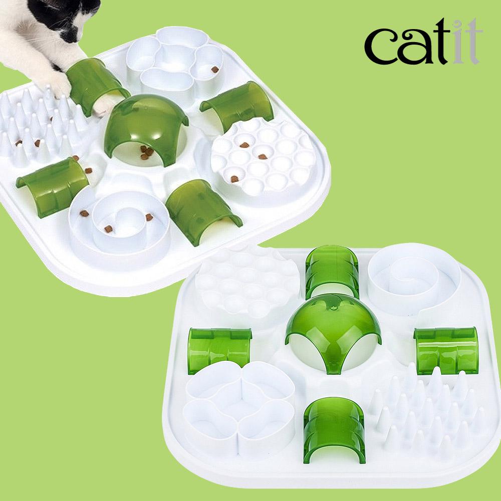 ハーゲン Catit Senses 2.0 シリーズ 猫用 놀이터 おもちゃ トリートパズル 知能開発 食習慣改善