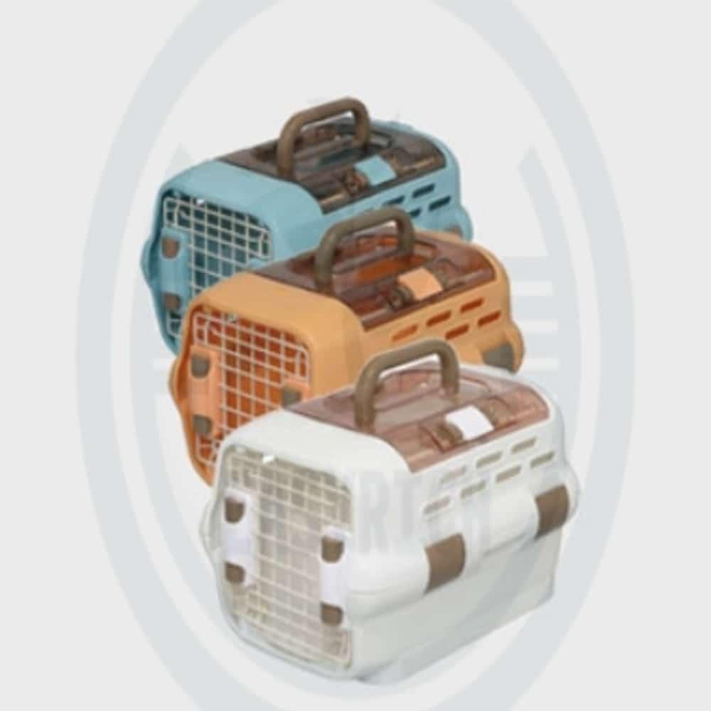 해신잡화점 드라이브 캐리어 S 오렌지500 소형견켄넬 애견차량용품 펫캐리어
