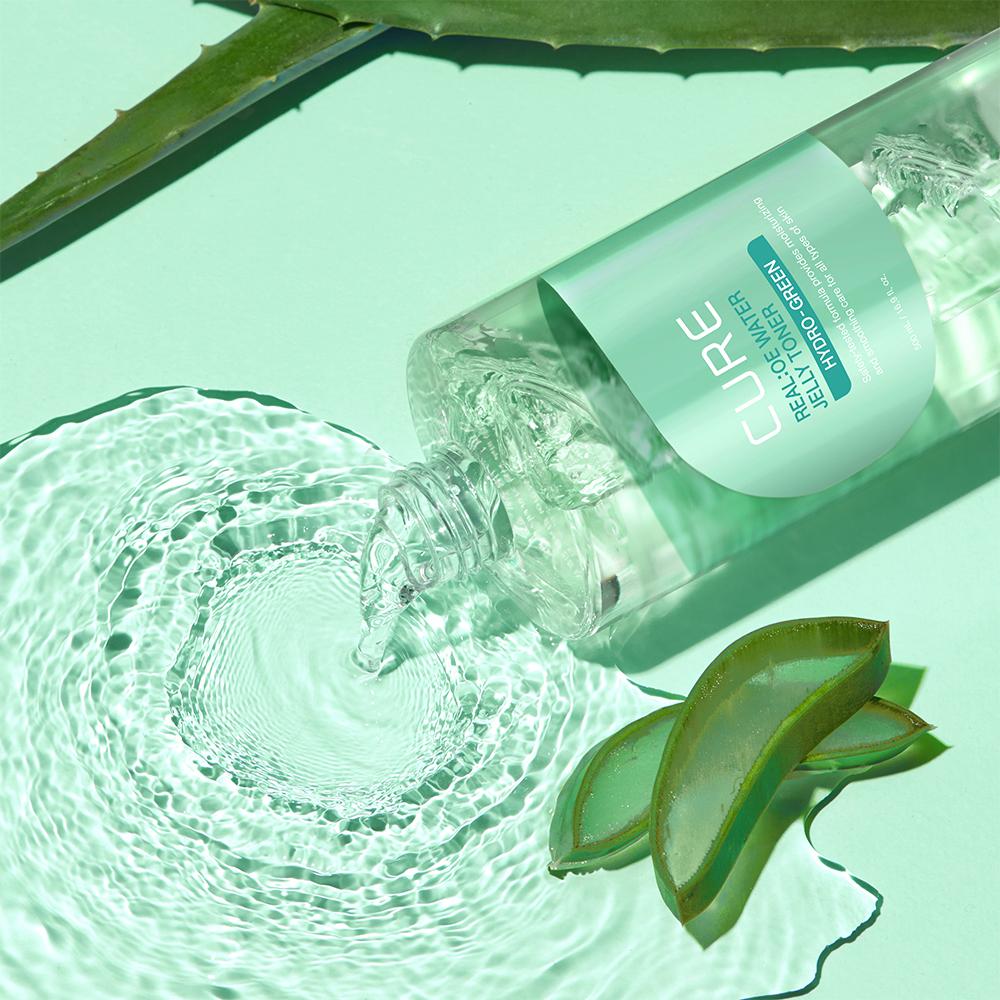 [KIM JEONG MOON ALOE（キム・ジョンムン・アロエ）]キュア アロエウォーター ジェリートナー 500ml, 1個