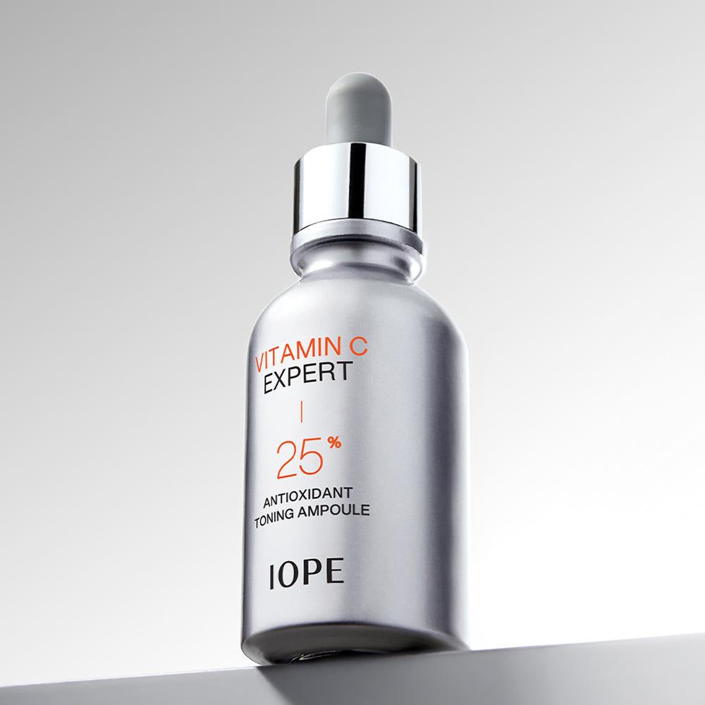 IOPE ビタミンC エキスパート 25% 抗酸化トーニングアンプルセラム 23ml ブライトニング シミケア