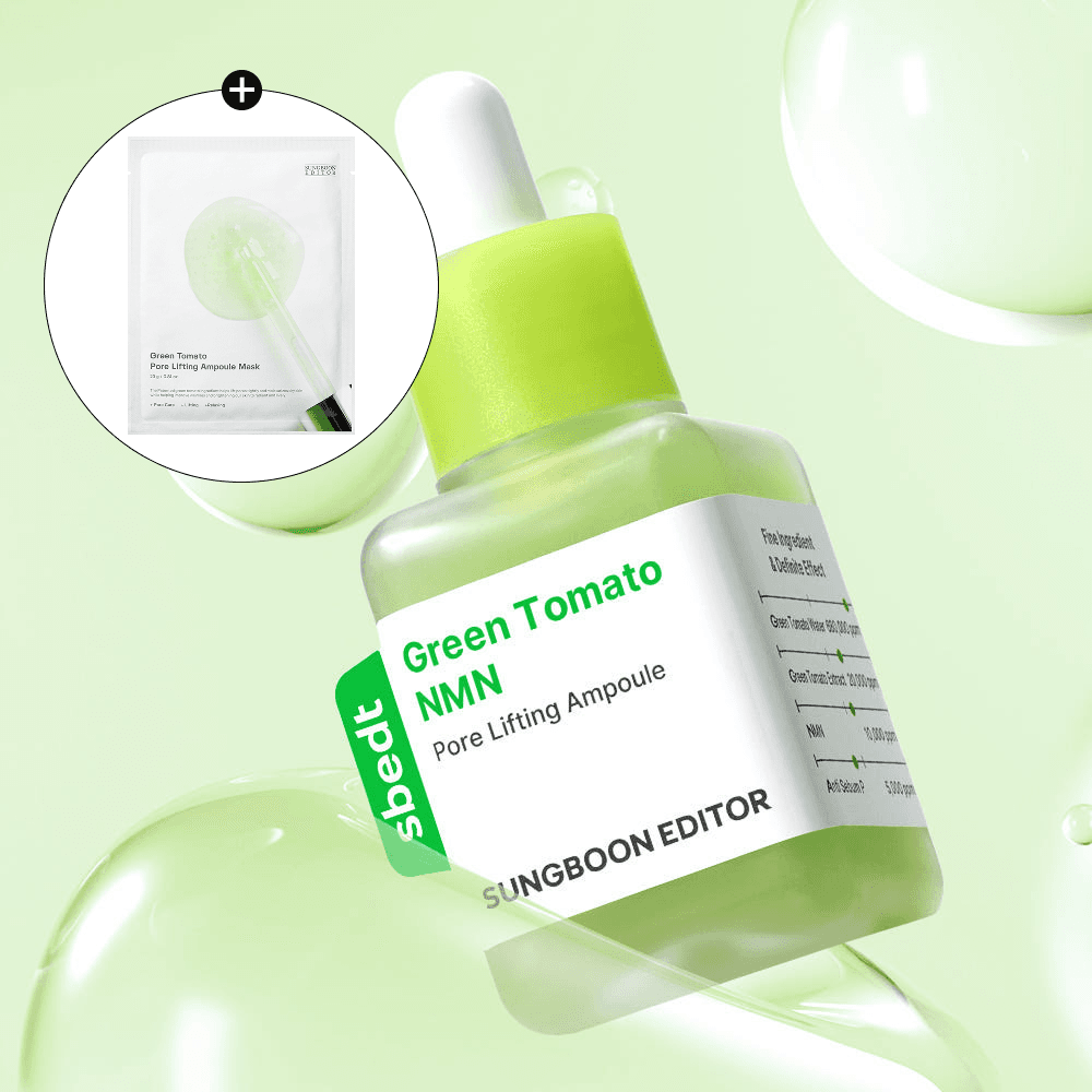 [본사 스토어] 성분에디터 그린토마토 NMN 앰플+모공 마스크팩 구성 40ml, 1개