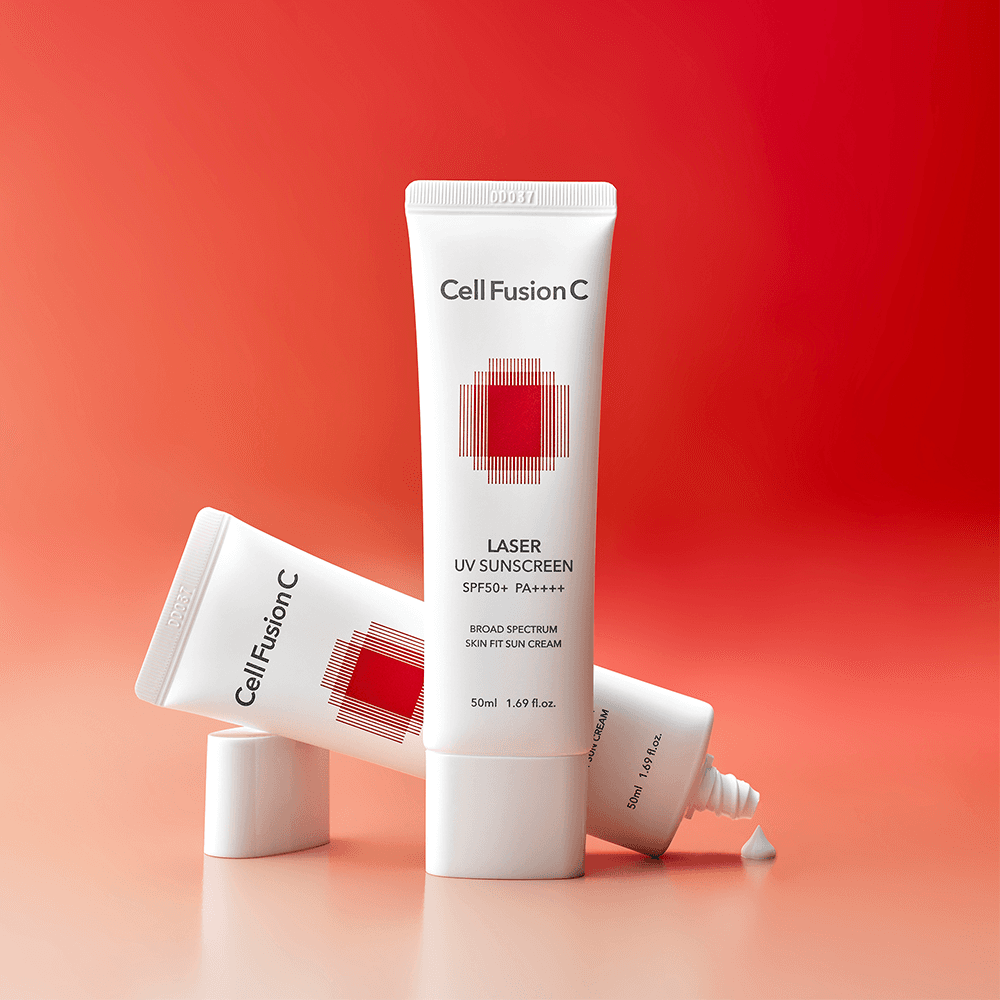[スーパーポイント] Cell Fusion C レーザー UV サン スクリーン 50ml+50ml SPF50+ PA++++ / デイリー低刺激ダーマサンクリーム