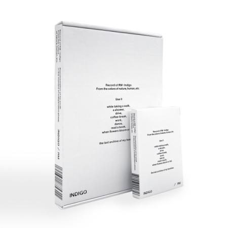 BTS RM アルバム Indigo BTS ソロ Indigo Book Edition Weverse バージョン選択