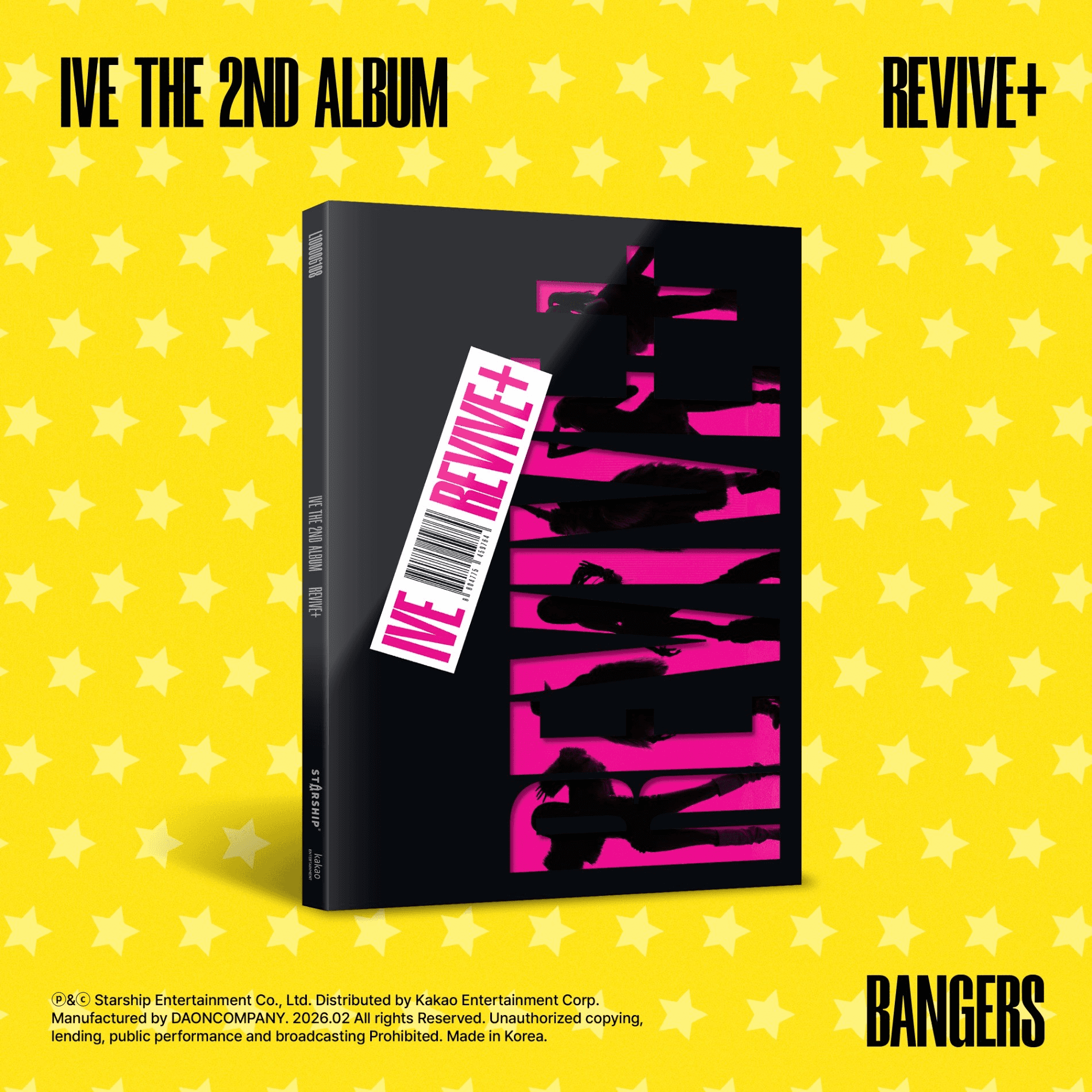 [バージョン選択] IVE アルバム 正規2集 REVIVE IVE REVIVE+ BANG BANG BLACK HOLE 通常盤