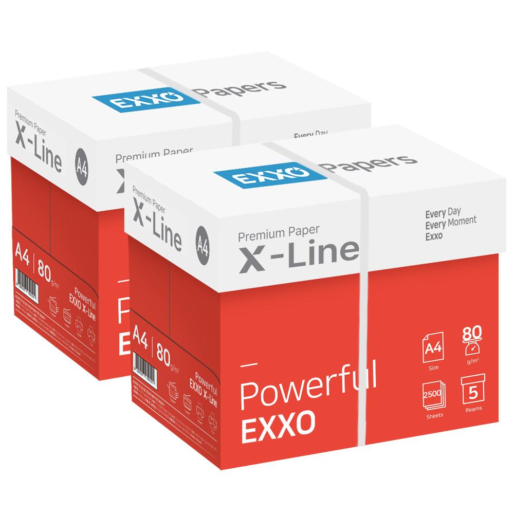 엑소 엑스라인 A4 용지 복사용지 80g 2BOX(5000매)
