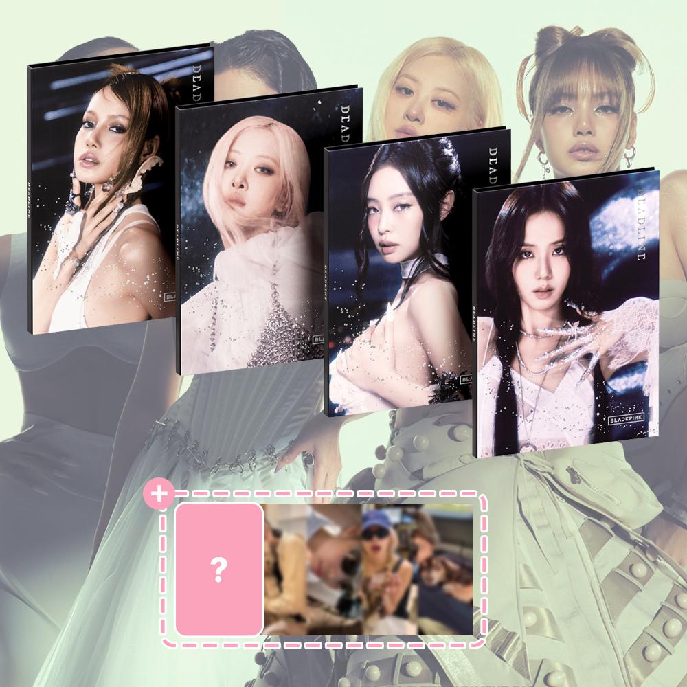 [4種セット] 블랙핑크 앨범 미니3집 DEADLINE 데드라인 GO 고 SILVER 실버