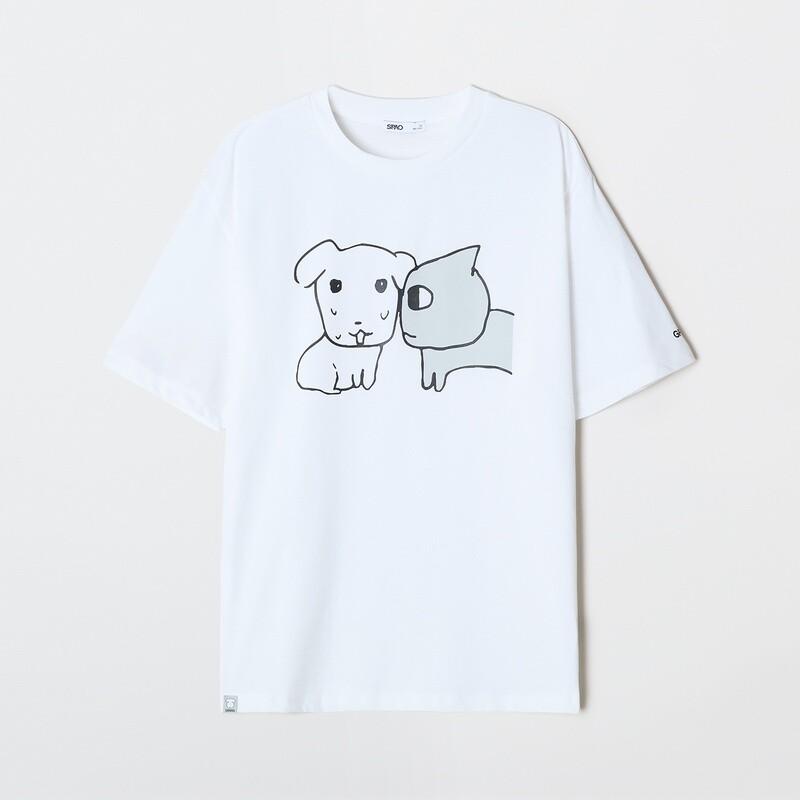 SPAO 가나디 半袖Tシャツ_SPRLG25U09