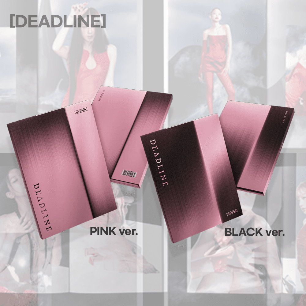 [개봉앨범]포카X 블랙핑크 [DEADLINE] PINK Ver BLAcK Ver