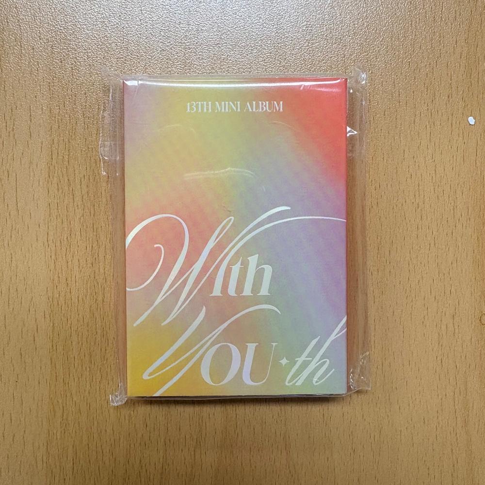 트와이스 13집 미니 With YOU th 네모 Blast 주황