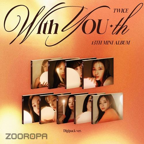 [모모] 트와이스 TWICE With YOU th 13집 미니앨범 Digipack