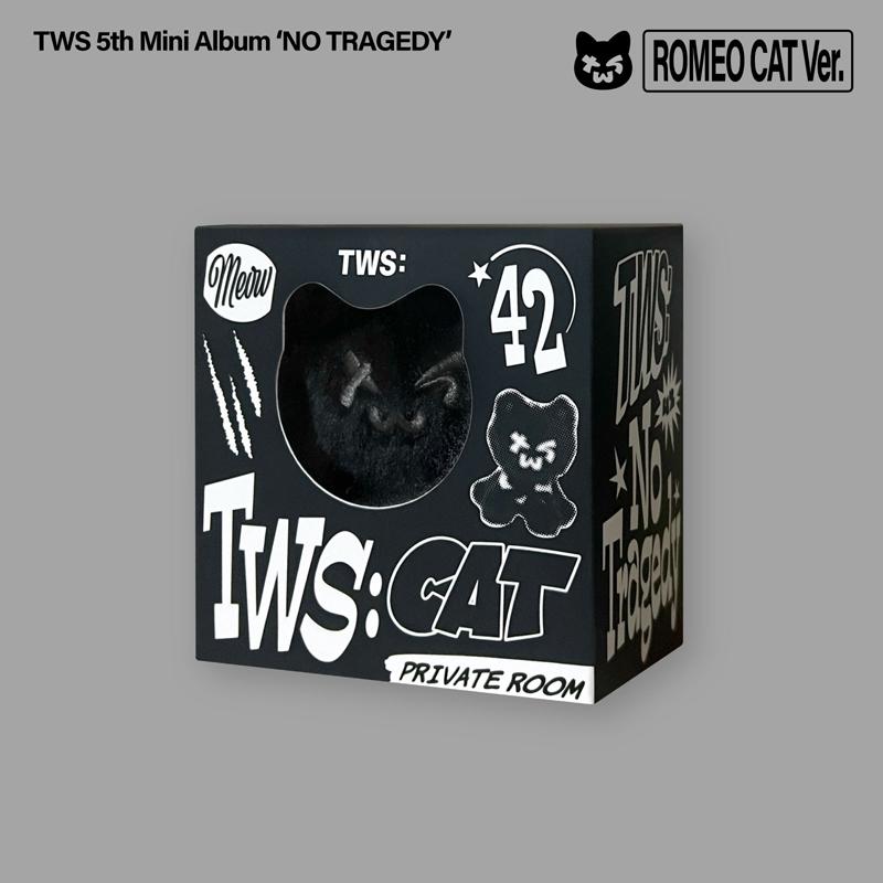 [한정반] 투어스 TWS 미니 5집 NO TRAGEDY ROMEO CAT 로미오캣 키링
