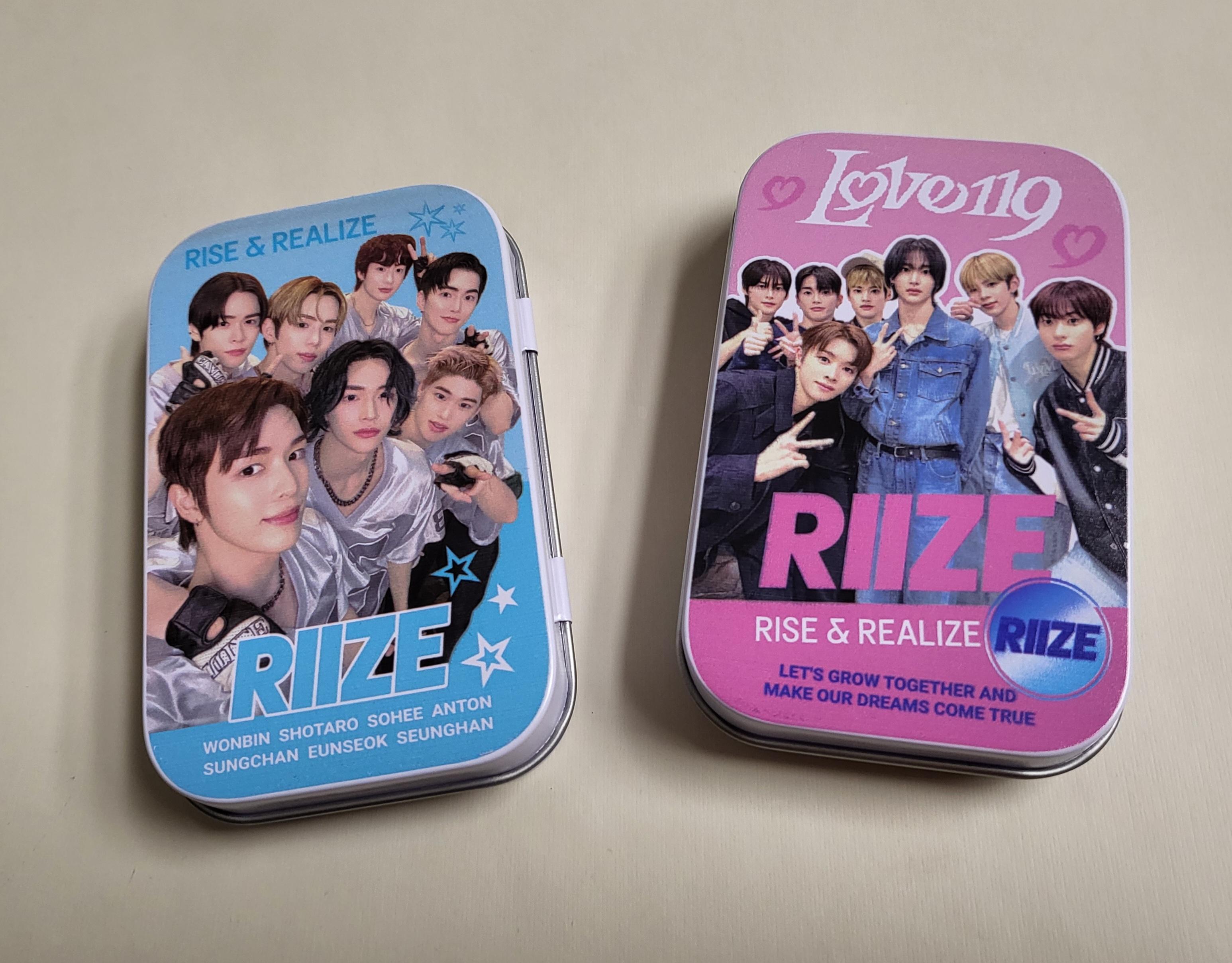 라이즈 (RIIZE) 굿즈 틴케이스 포토 카드 세트 패키지 굿즈