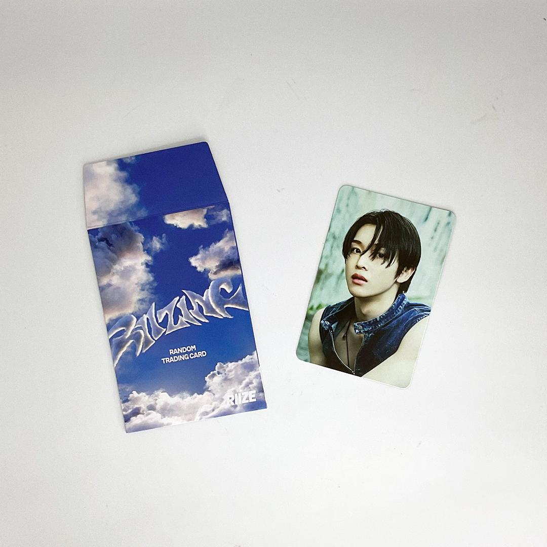 라이즈 성찬 라이징 포토카드 2 RIIZE SUNGCHAN RIIZING PHOTOCARD 2