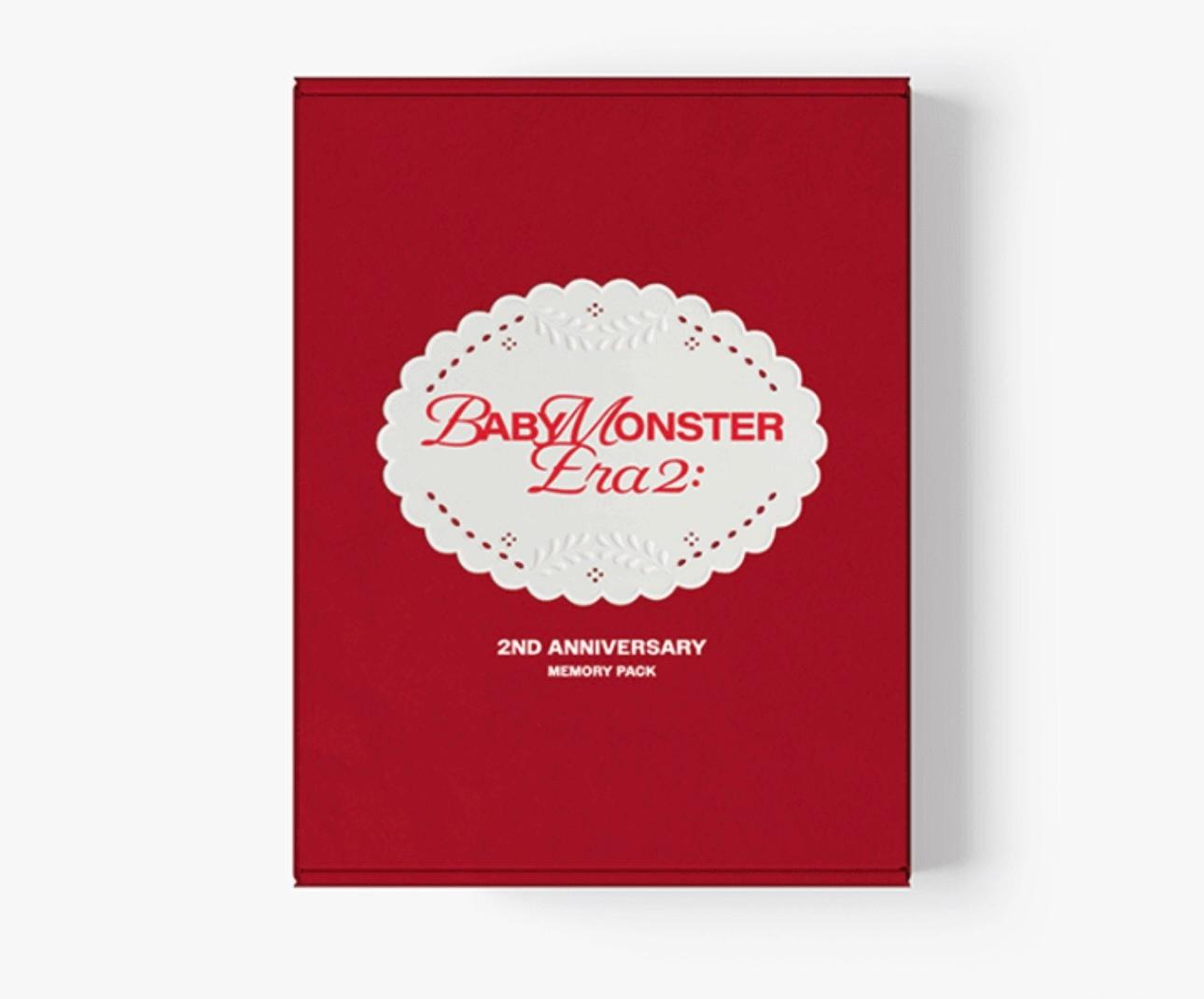 베이비몬스터 2주년 포토북 ERA II BABYMONSTER 2nd Anniversary Memory Pack 베몬