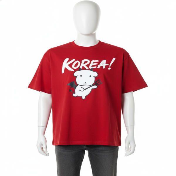 SPAO 스파오 [가나디] 반소매 티셔츠(RED)_SPRLG25U09 627977