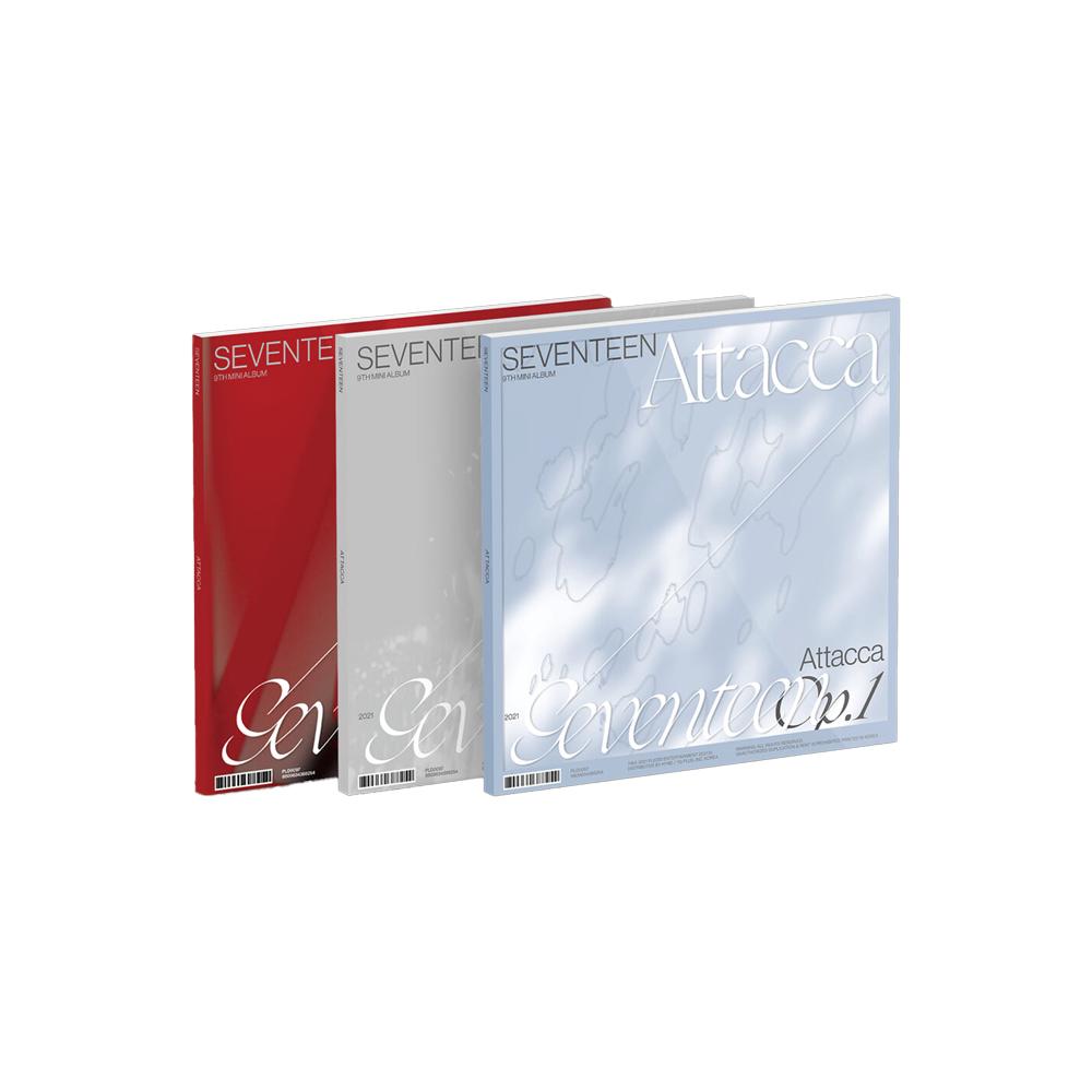 SEVENTEEN アルバム Attacca 9集 ミニ Attacca フォトブック ランダム 重複あり