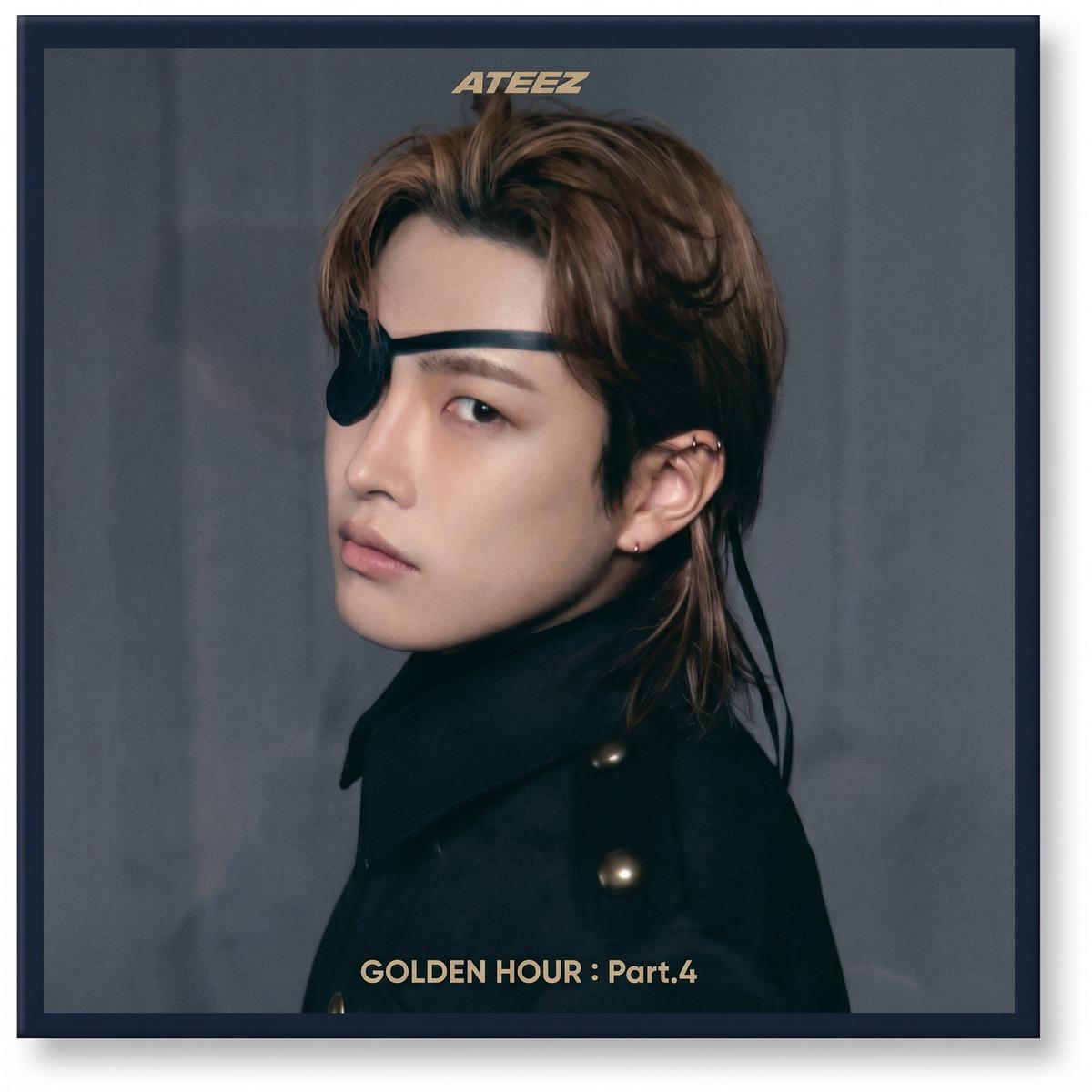 ATEEZ 에이티즈 - ミニ 13집 GOLDEN HOUR Part.4 디지팩 [홍중]